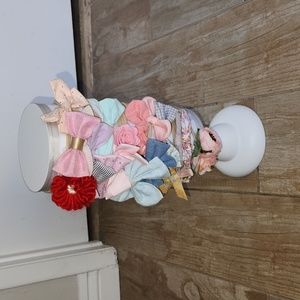 Baby girl hair ties